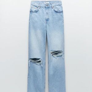 ZARA WIDE LEG JEANS NWT